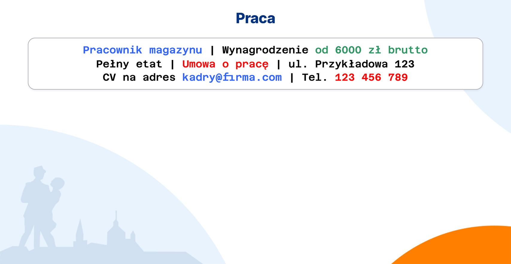 Zrzut ekranu ogłoszenia drobnego